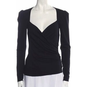 Reformation wrap top size small